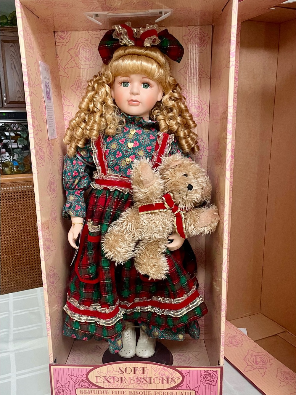 NWT Oversized Soft Expressions Doll